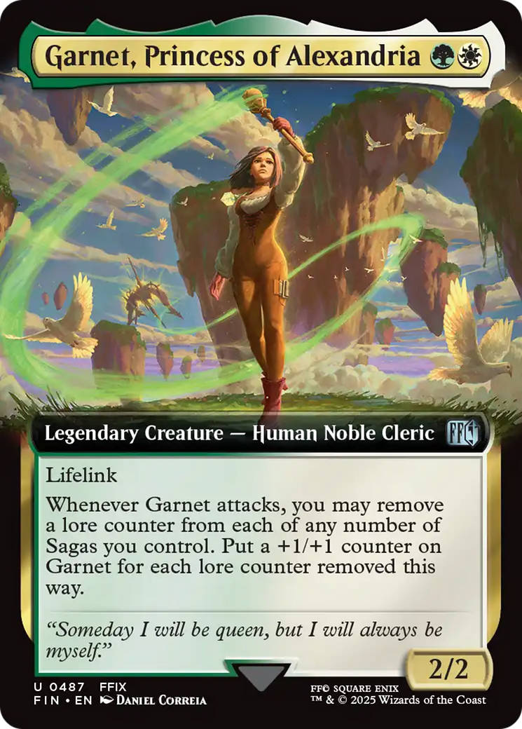 Garnet, Princess of Alexandria (Extended Art) [FINAL FANTASY] | Black Swamp Games