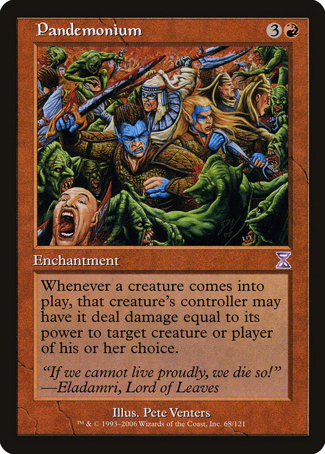 Pandemonium [Time Spiral Timeshifted] | Black Swamp Games