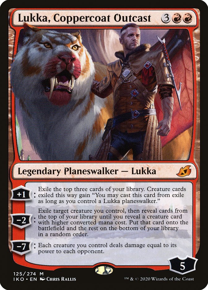 Lukka, Coppercoat Outcast [Ikoria: Lair of Behemoths] | Black Swamp Games