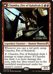 Chandra, Fire of Kaladesh // Chandra, Roaring Flame [Magic Origins Prerelease Promos] | Black Swamp Games