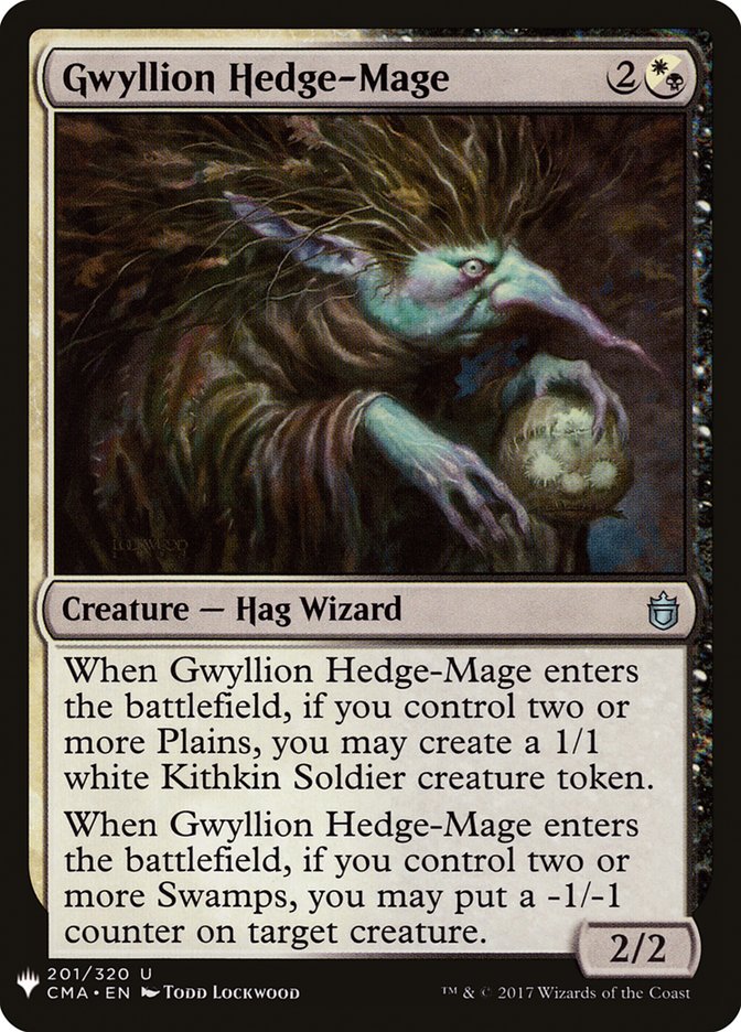 Gwyllion Hedge-Mage [Mystery Booster] | Black Swamp Games
