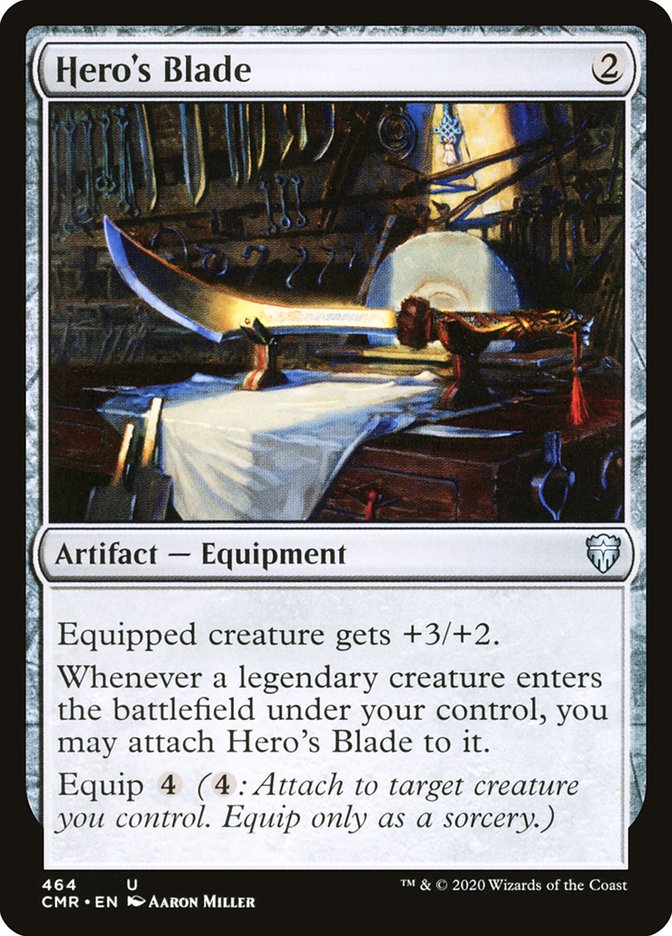 Hero's Blade (464) [Commander Legends] | Black Swamp Games