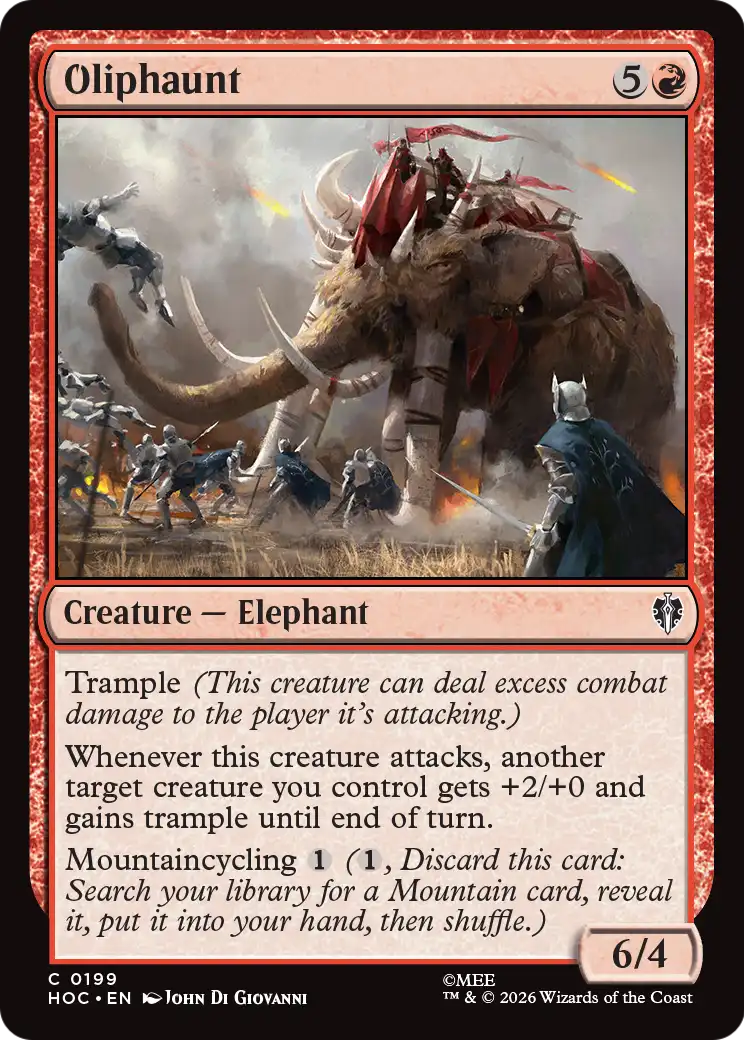 Oliphaunt [The Hobbit: Eternal-Legal] | Black Swamp Games