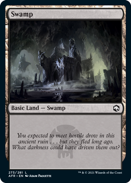 Swamp (273) [Dungeons & Dragons: Adventures in the Forgotten Realms] | Black Swamp Games