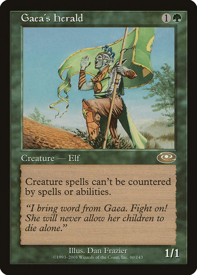 Gaea's Herald [Planeshift] | Black Swamp Games