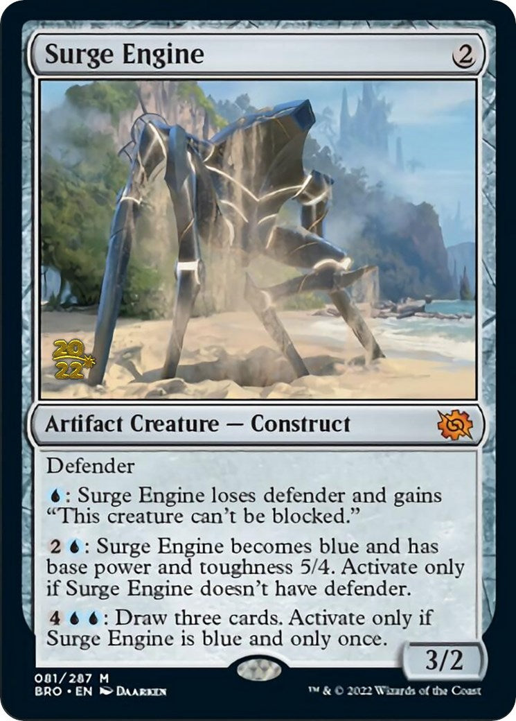 Surge Engine [The Brothers' War Prerelease Promos] | Black Swamp Games