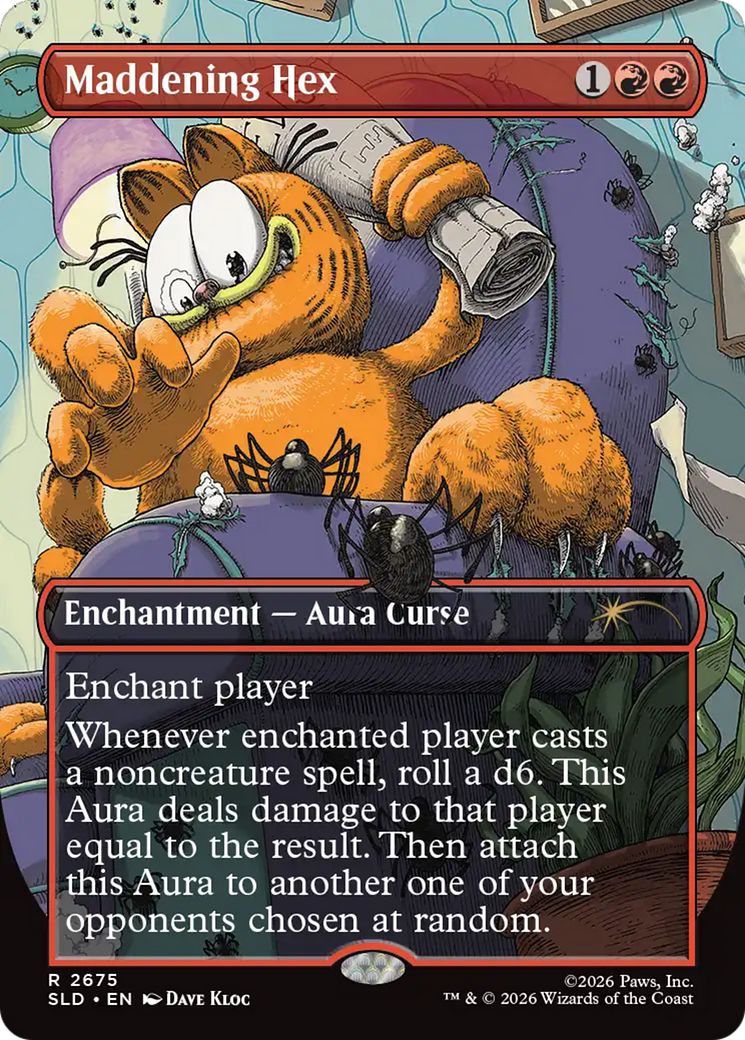 Maddening Hex [Secret Lair Drop Series] | Black Swamp Games