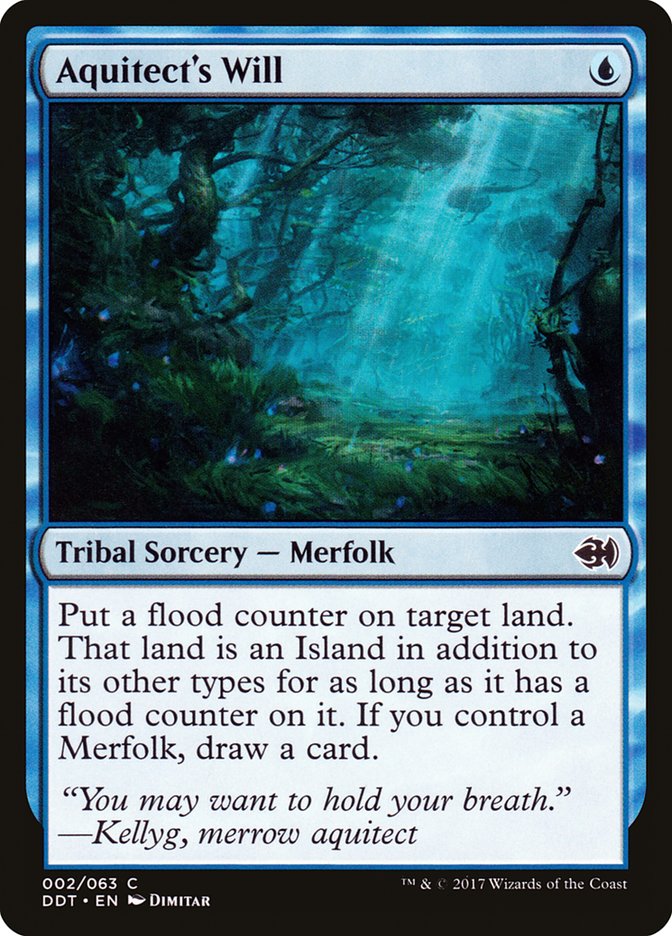 Aquitect's Will [Duel Decks: Merfolk vs. Goblins] | Black Swamp Games