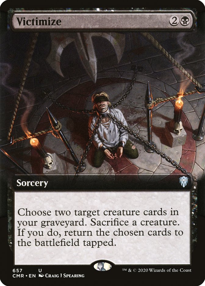 Victimize (Extended Art) [Commander Legends] | Black Swamp Games