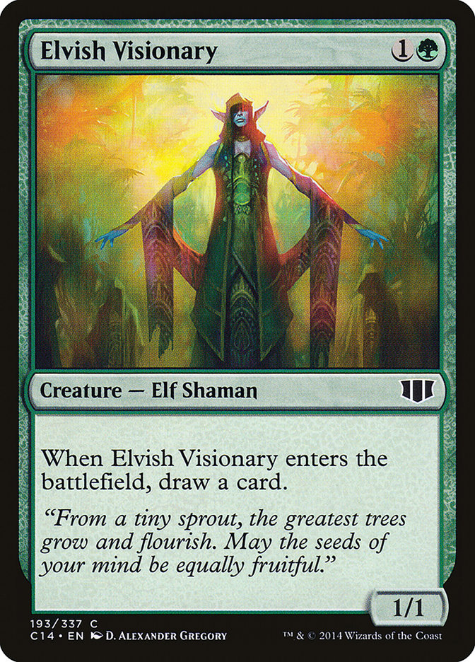 Elvish Visionary [Commander 2014] | Black Swamp Games
