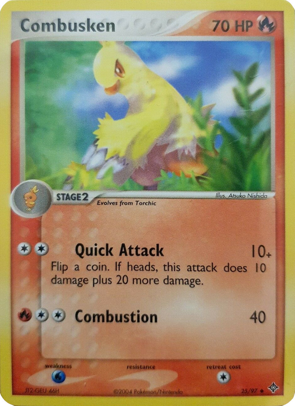 Combusken (25/97) [EX: Battle Stadium] | Black Swamp Games
