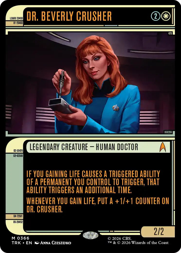 Dr. Beverly Crusher (Showcase) [Star Trek] | Black Swamp Games