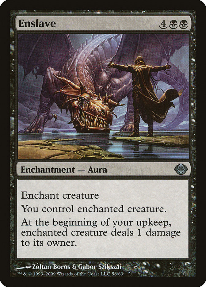Enslave [Duel Decks: Garruk vs. Liliana] | Black Swamp Games