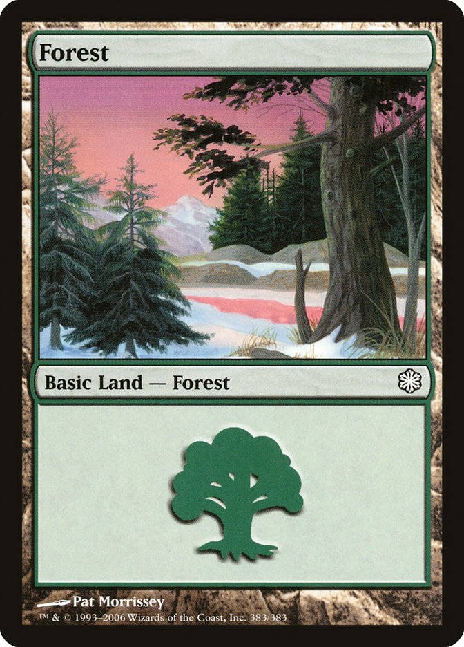Forest (383) [Coldsnap Theme Decks] | Black Swamp Games