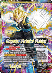 Son Goku & Vegeta // Gogeta, Fateful Fusion (2021 Championship Top 16) (BT12-122) [Tournament Promotion Cards] | Black Swamp Games