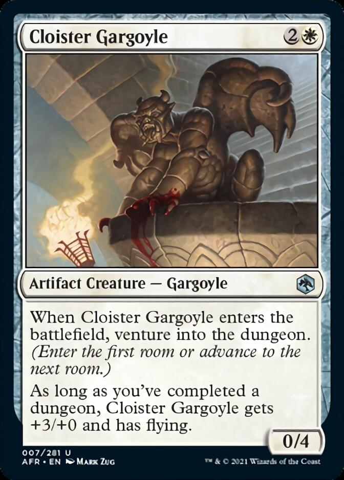 Cloister Gargoyle [Dungeons & Dragons: Adventures in the Forgotten Realms] | Black Swamp Games