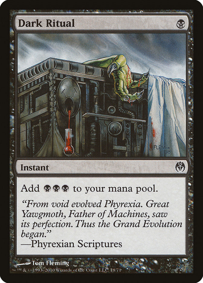 Dark Ritual [Duel Decks: Phyrexia vs. the Coalition] | Black Swamp Games