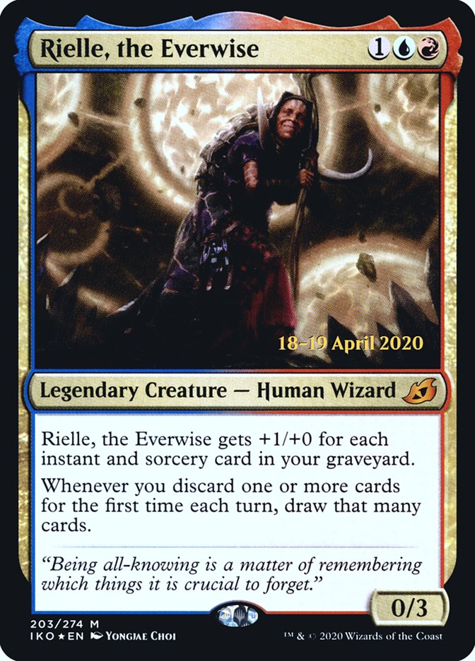 Rielle, the Everwise [Ikoria: Lair of Behemoths Prerelease Promos] | Black Swamp Games