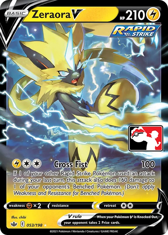 Zeraora V (053/198) [Prize Pack Series One] | Black Swamp Games