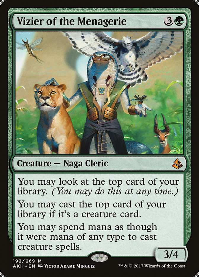 Vizier of the Menagerie [Amonkhet] | Black Swamp Games
