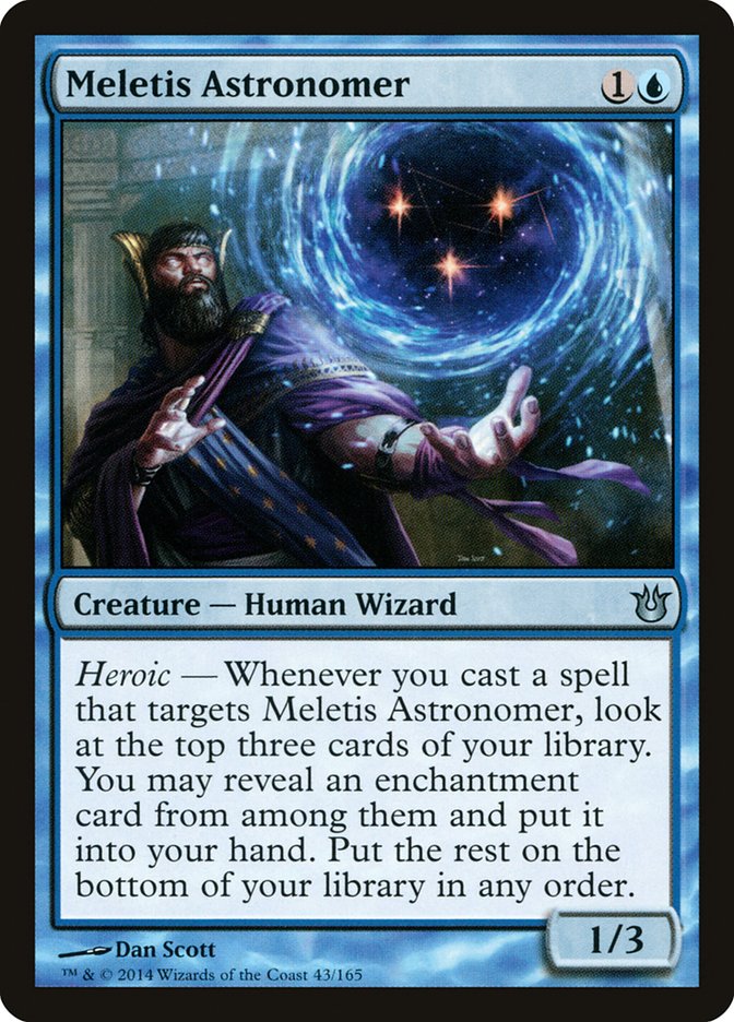 Meletis Astronomer [Born of the Gods] | Black Swamp Games