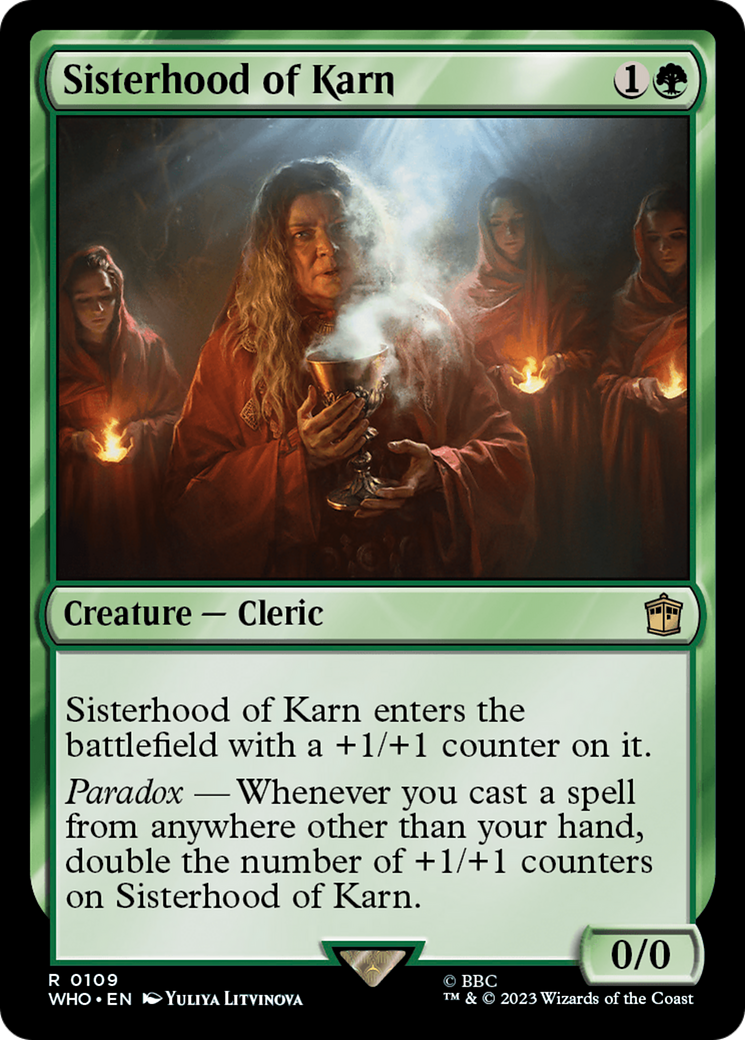 Sisterhood of Karn [Doctor Who] | Black Swamp Games