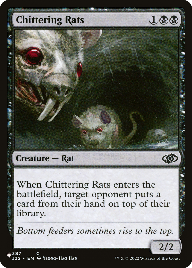 Chittering Rats [The List Reprints] | Black Swamp Games