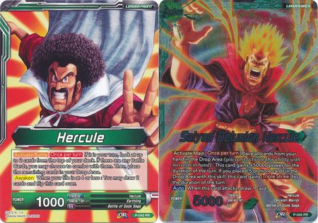 Hercule // Saiyan Delusion Hercule (P-045) [Promotion Cards] | Black Swamp Games