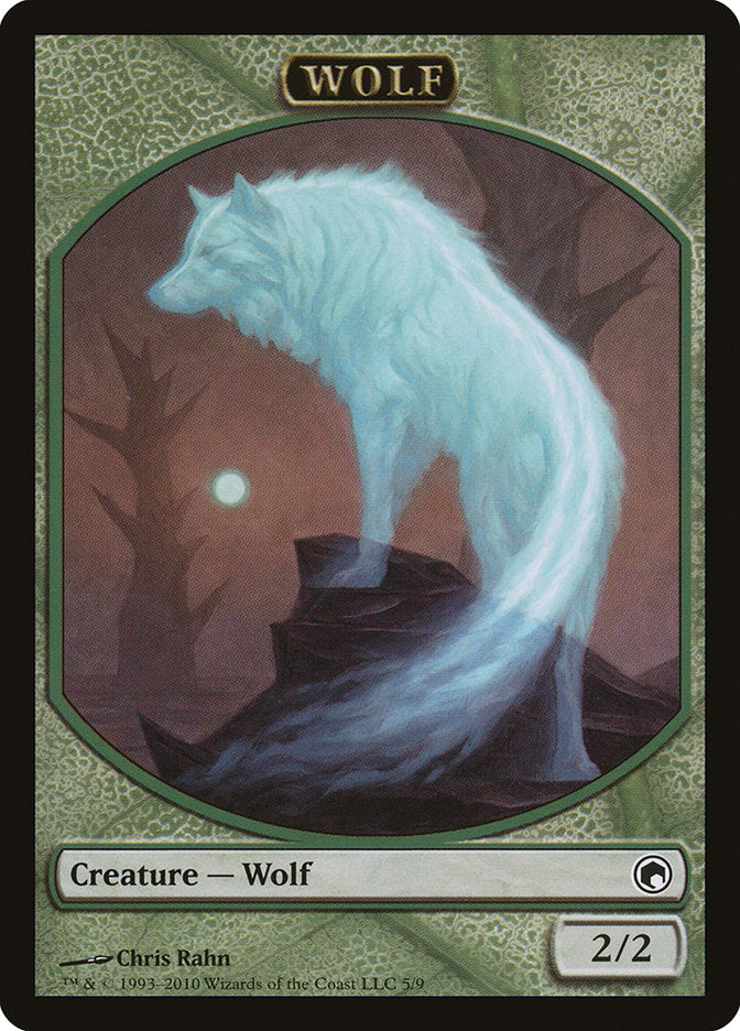 Wolf Token [Scars of Mirrodin Tokens] | Black Swamp Games