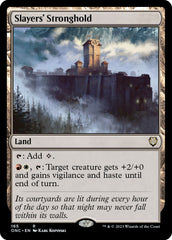 Slayers' Stronghold [Phyrexia: All Will Be One Commander] | Black Swamp Games