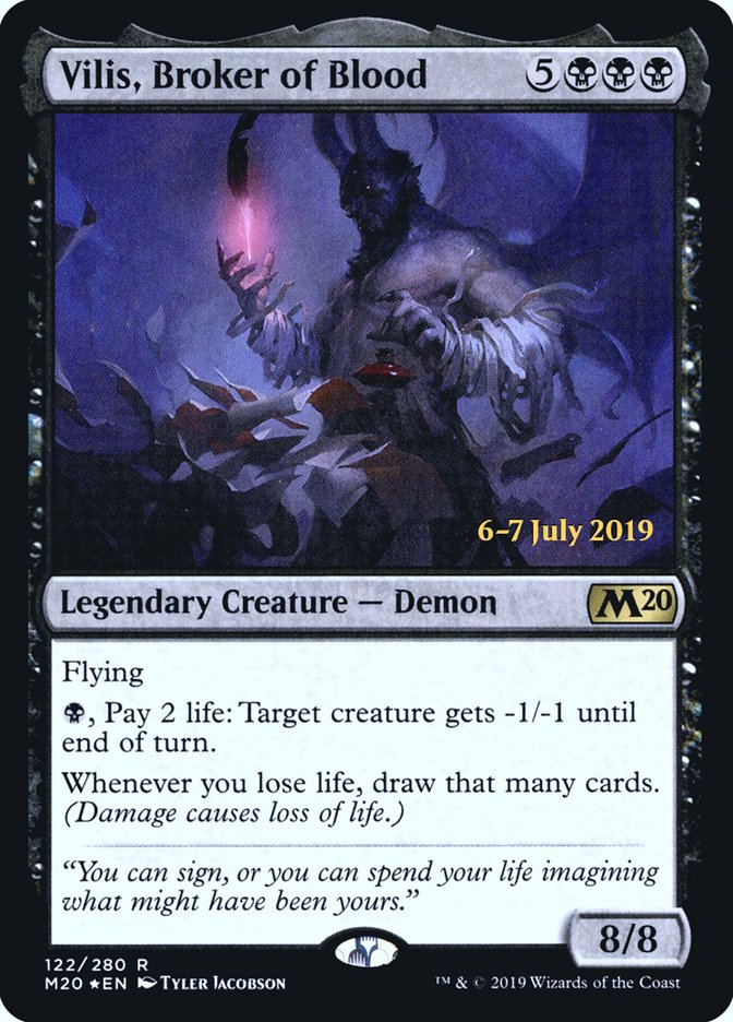 Vilis, Broker of Blood [Core Set 2020 Prerelease Promos] | Black Swamp Games
