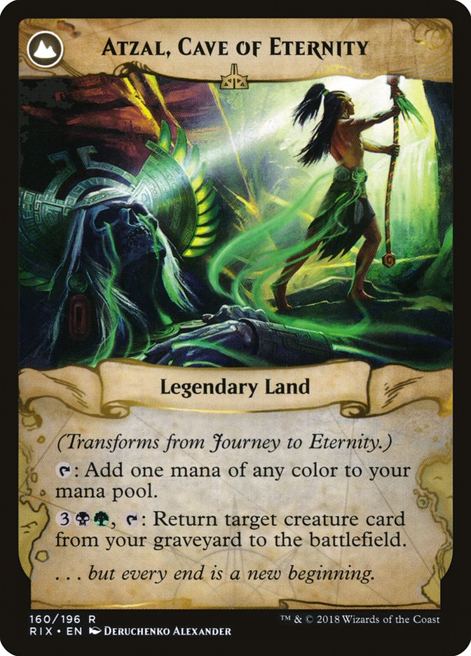 Journey to Eternity // Atzal, Cave of Eternity [Rivals of Ixalan] | Black Swamp Games