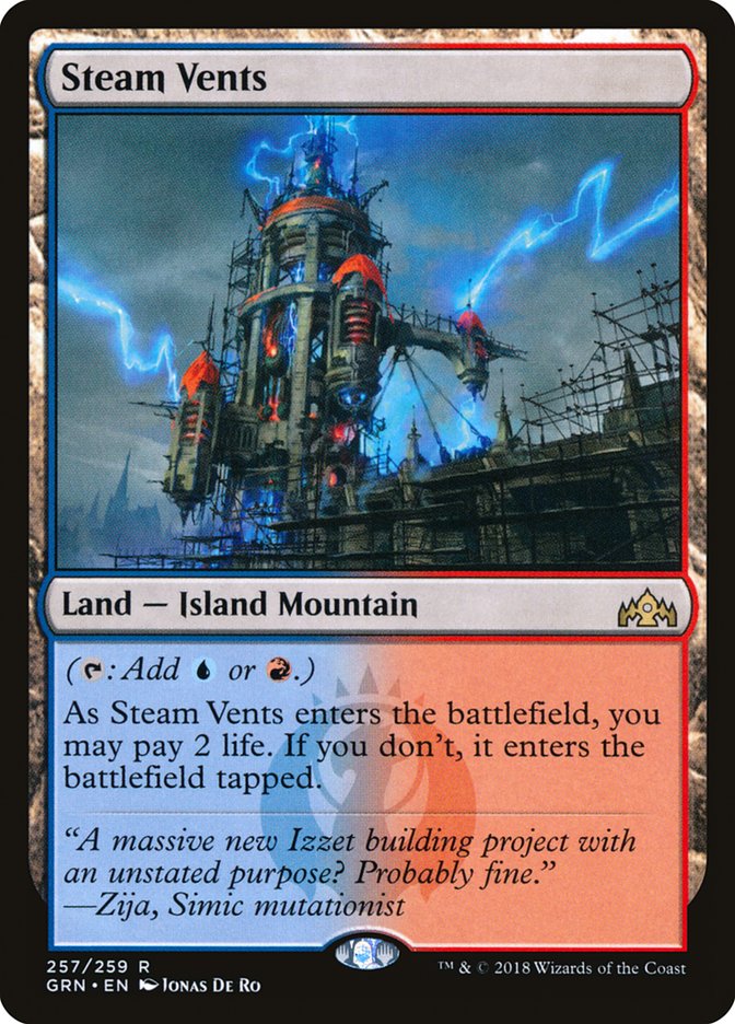 Steam Vents [Guilds of Ravnica] | Black Swamp Games