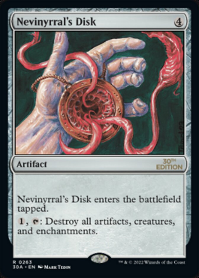 Nevinyrral's Disk [30th Anniversary Edition] | Black Swamp Games