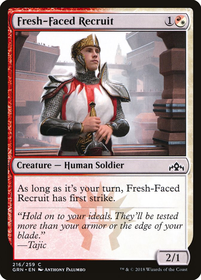 Fresh-Faced Recruit [Guilds of Ravnica] | Black Swamp Games