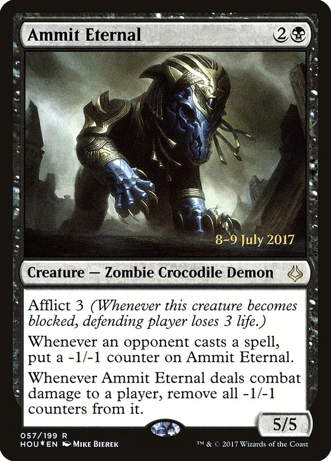 Ammit Eternal [Hour of Devastation Prerelease Promos] | Black Swamp Games