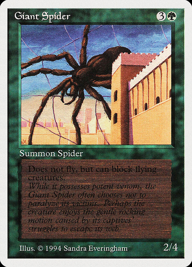 Giant Spider [Summer Magic / Edgar] | Black Swamp Games