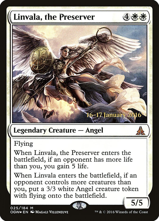 Linvala, the Preserver [Oath of the Gatewatch Prerelease Promos] | Black Swamp Games