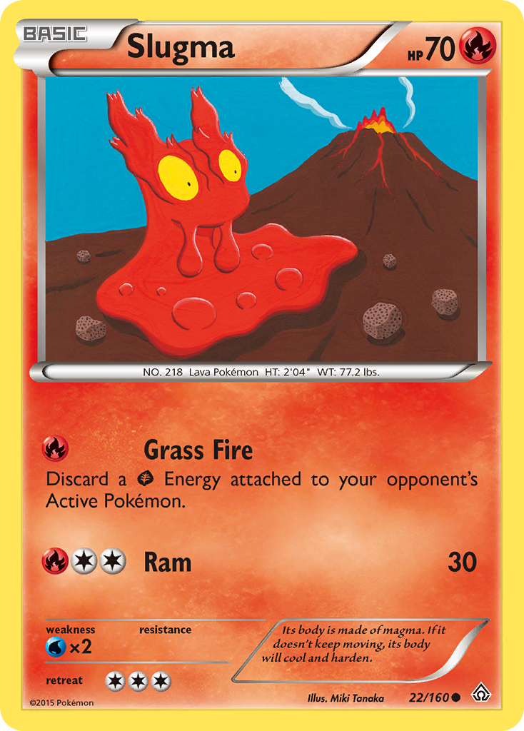 Slugma (22/160) [XY: Primal Clash] | Black Swamp Games