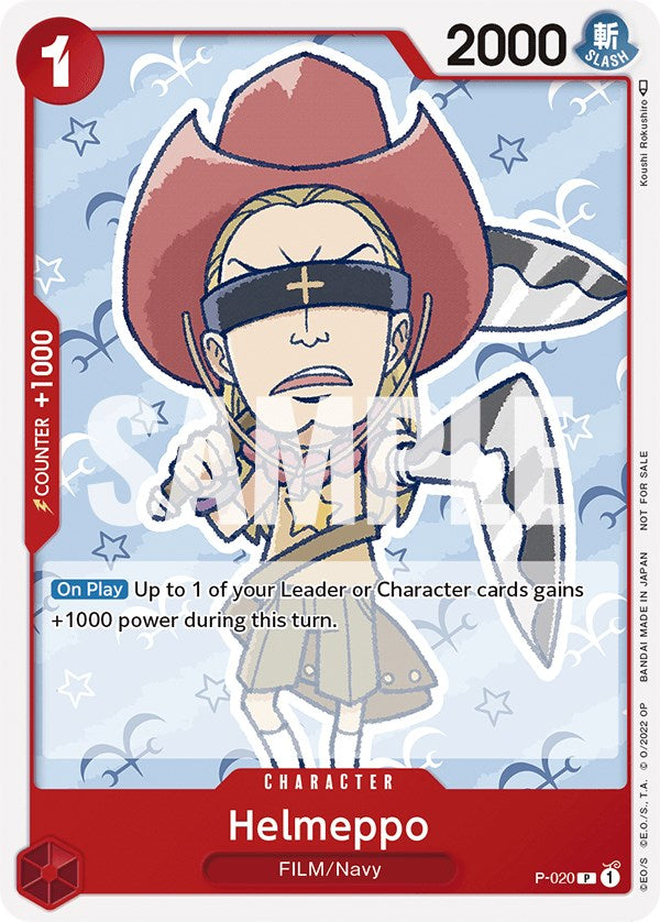 Helmeppo (One Piece Film Red) [One Piece Promotion Cards] | Black Swamp Games