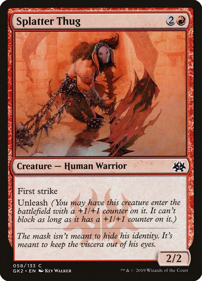 Splatter Thug [Ravnica Allegiance Guild Kit] | Black Swamp Games