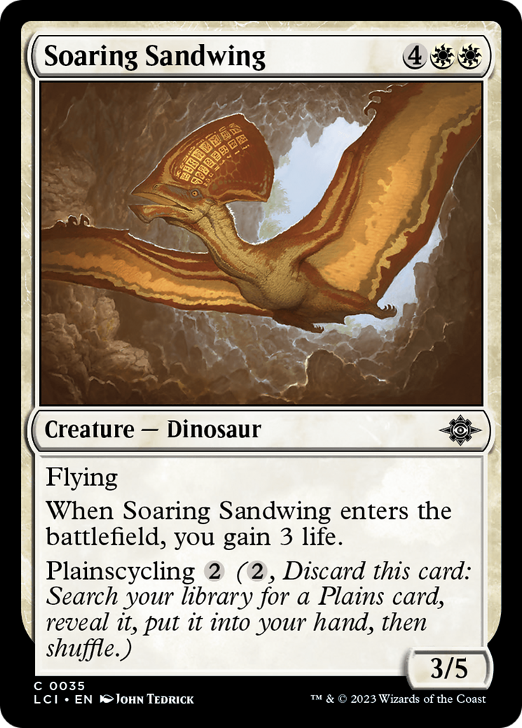 Soaring Sandwing [The Lost Caverns of Ixalan] | Black Swamp Games