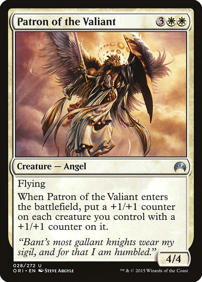 Patron of the Valiant [Magic Origins] | Black Swamp Games
