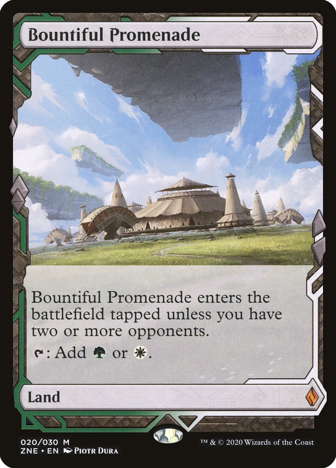 Bountiful Promenade (Expeditions) [Zendikar Rising Expeditions] | Black Swamp Games