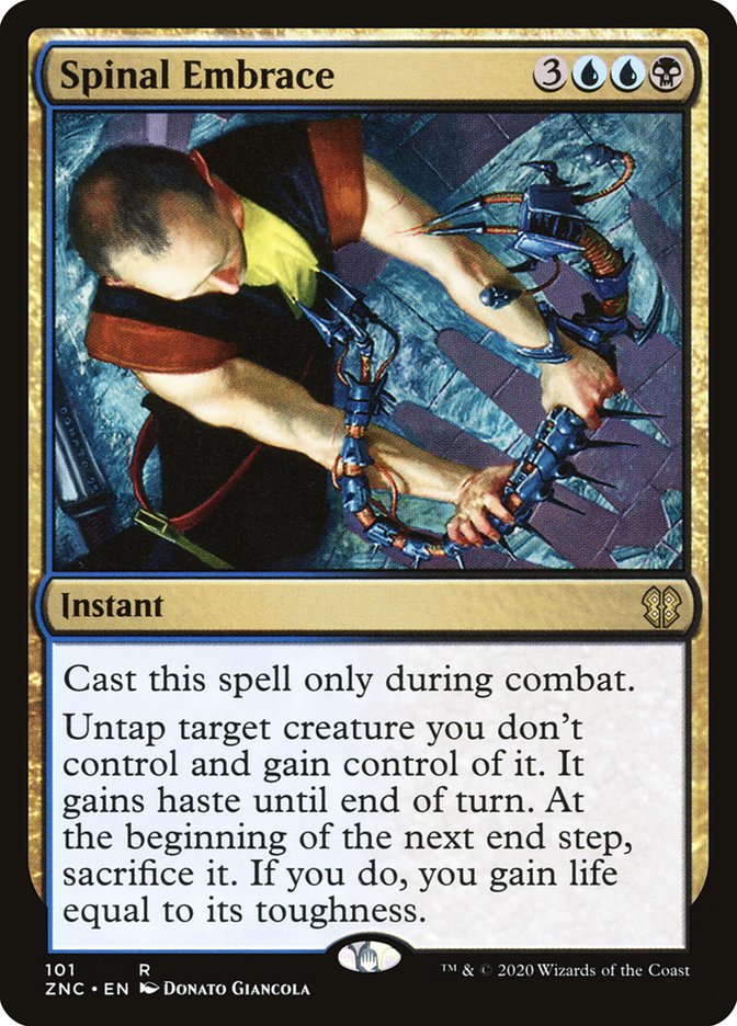 Spinal Embrace [Zendikar Rising Commander] | Black Swamp Games