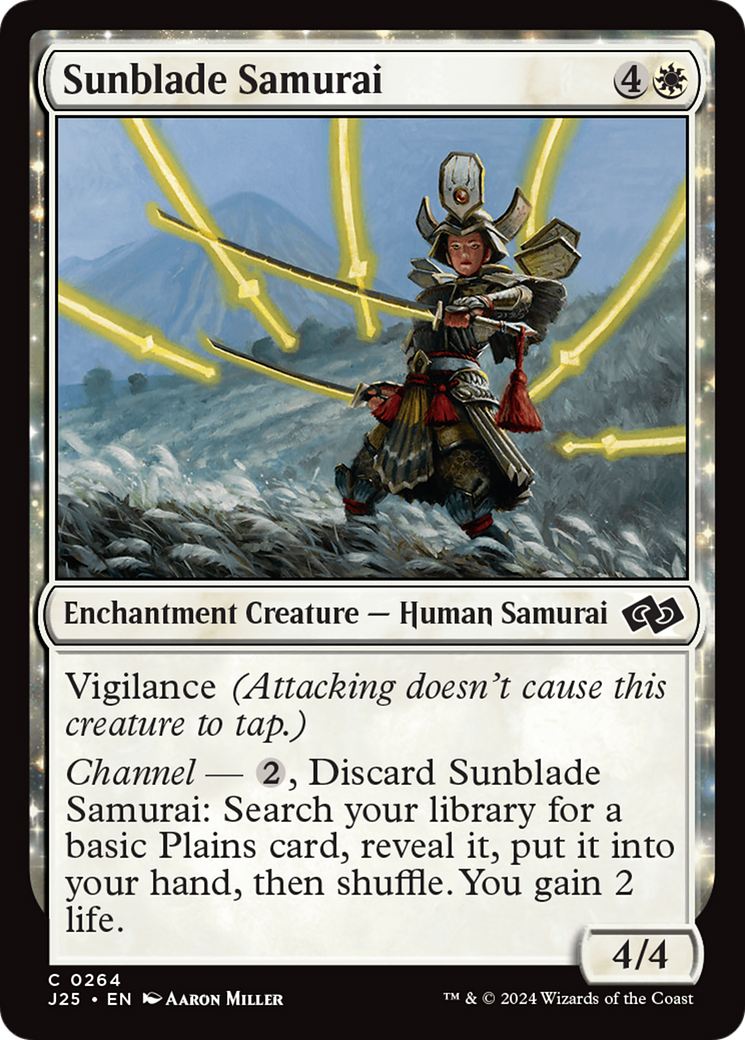 Sunblade Samurai [Foundations Jumpstart] | Black Swamp Games