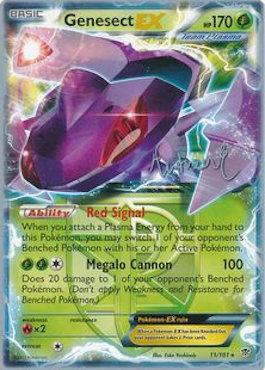 Genesect EX (11/101) (Emerald King - Andrew Estrada) [World Championships 2014] | Black Swamp Games
