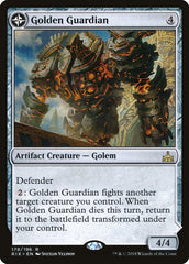 Golden Guardian // Gold-Forge Garrison [Rivals of Ixalan] | Black Swamp Games