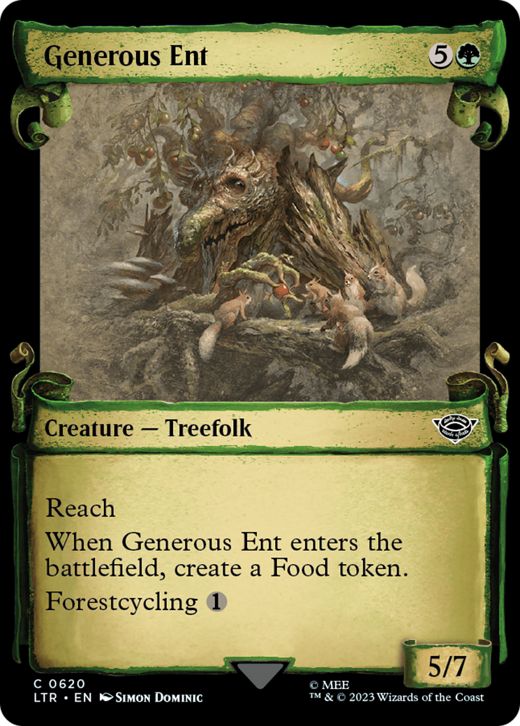 Generous Ent [The Lord of the Rings: Tales of Middle-Earth Showcase Scrolls] | Black Swamp Games