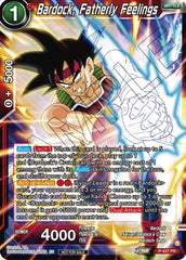 Bardock, Fatherly Feelings (Zenkai Series Tournament Pack Vol.2) (P-437) [Tournament Promotion Cards] | Black Swamp Games